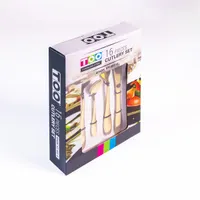 TOO KT-402 G Spark 16 db-os arany evőeszköz készlet #3