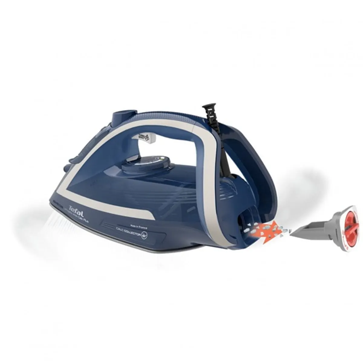 Tefal FV6830E0 Ultragliss Plus sötétkék gőzölős vasaló #4