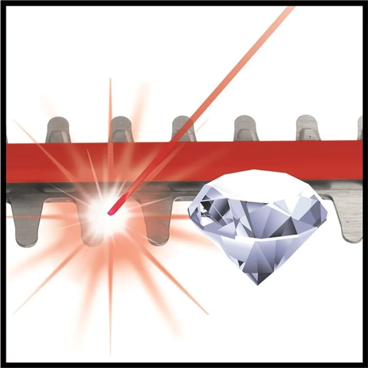 Einhell 3410960 PXC GE-CH 36/65 Li-Solo akku és töltő nélkül akkumulátoros sövényvágó #4