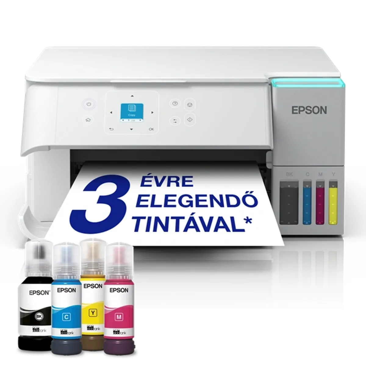 Epson EcoTank L4366 (A4, 33 lap/perc, duplex, USB/Wifi/Wifi Direct) színes tintasugaras multifunkciós nyomtató #1