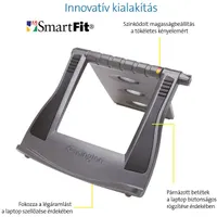 Kensington 60112 SmartFit Easy Riser állítható magasságú szürke notebook állvány #3