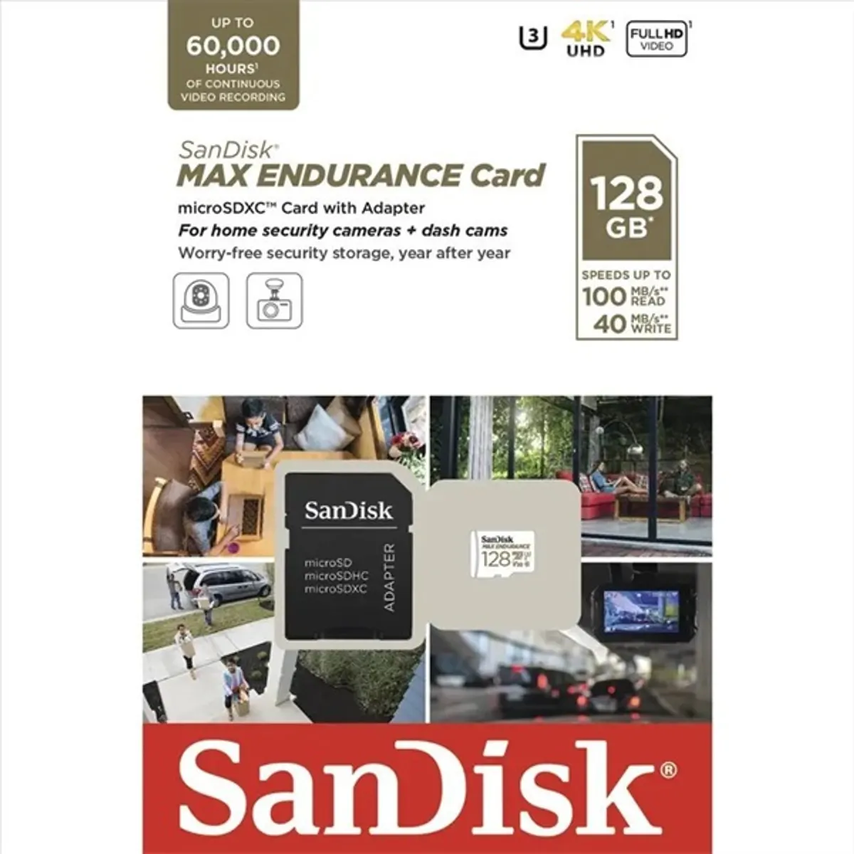 Sandisk 00186474 Max Endurance 128GB microSDXC memóriakártya #2