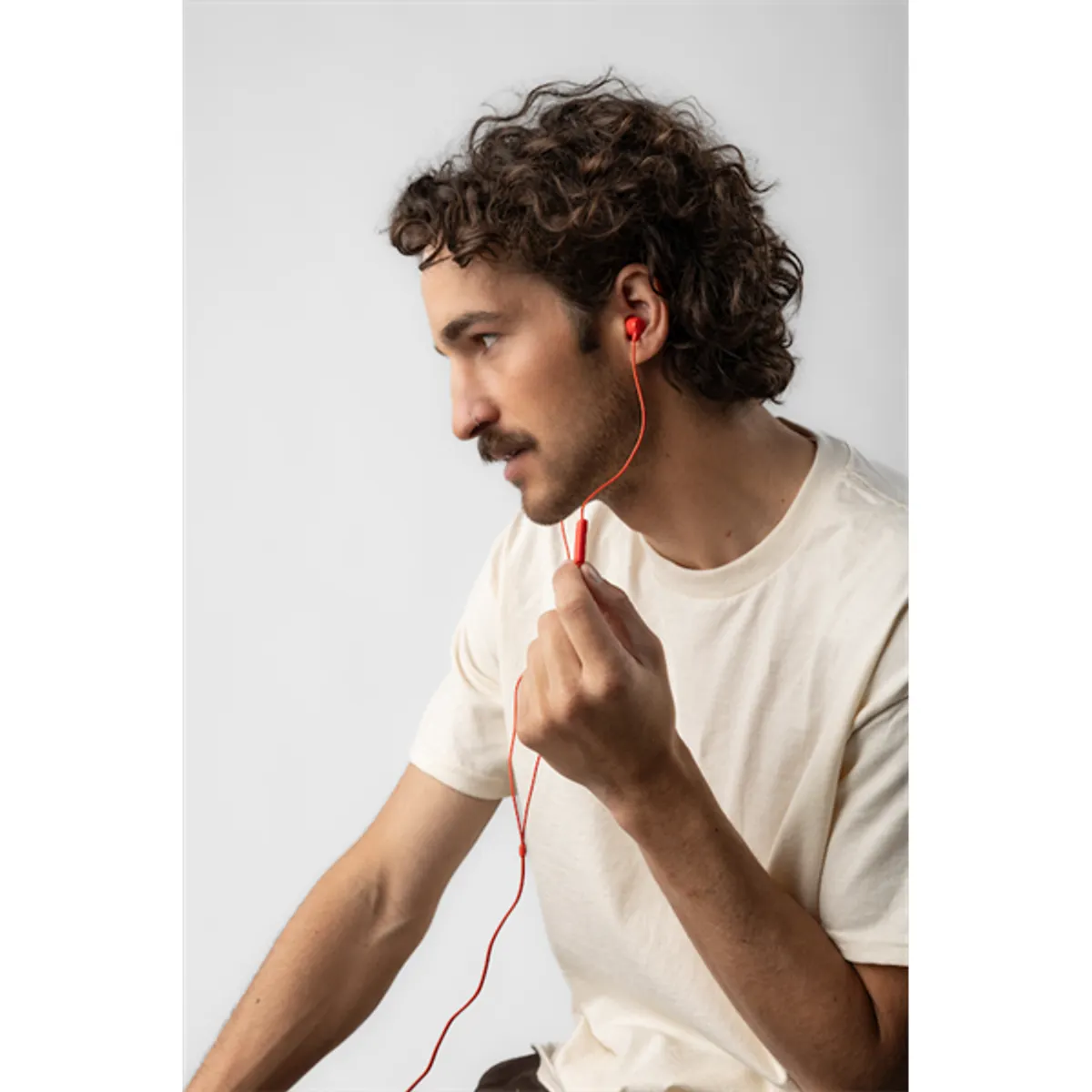 Skullcandy Jib USB-C vezetékes mikrofonos piros fülhallgató #5