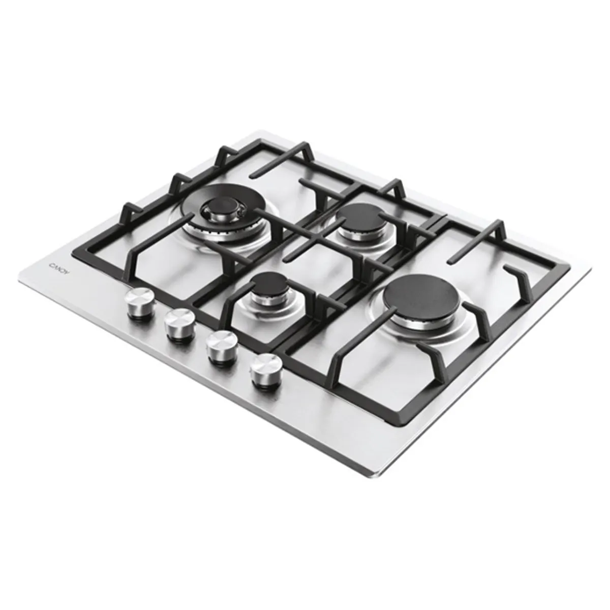 Candy CHG6D4WTX inox, beépíthető, gáz, főzőzóna:4, főzőlap #3