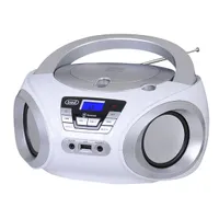 Trevi CMP 544BT hordozható fehér Bluetooth/FM/USB/AUX/CD boombox #1