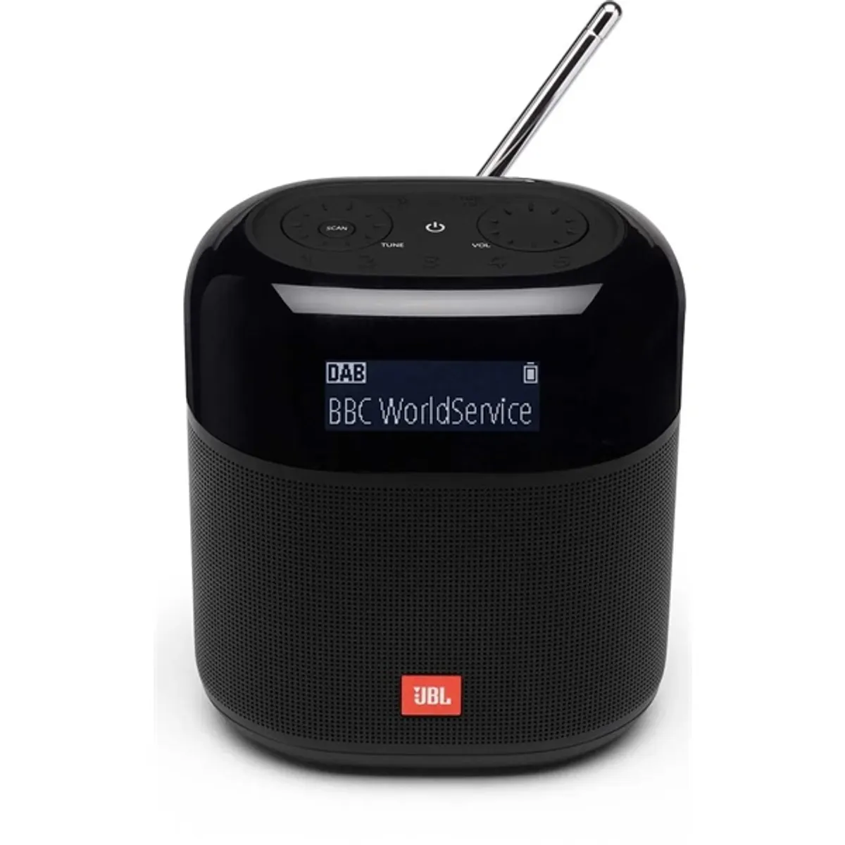 JBL TunerXL fekete hordozható Bluetooth FM/DAB rádiós hangszóró (tápadapter nem tartozék) #1