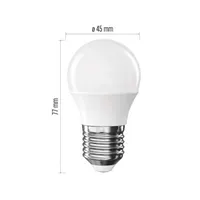 Emos ZQ6E43 Classic Mini Globe E27/6,5 W(60 W)/806 lm /természetes fehér LED izzó #4