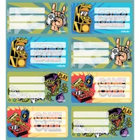 Nebulo Gamer 12 db füzetcímke #2