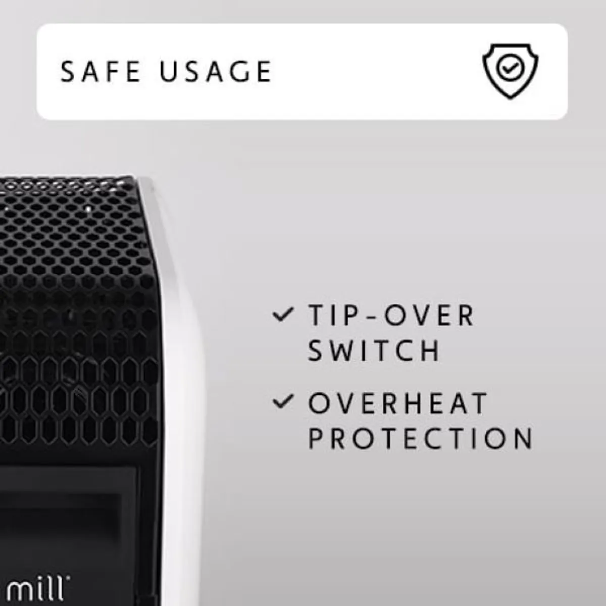 Mill CO2200MECMAX Instant Max 2200W mechanikus mobil konvektor #6