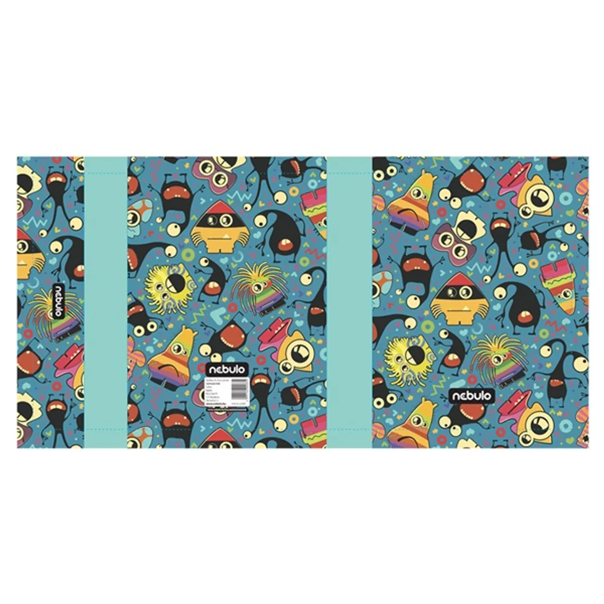 Nebulo Vicces szörnyek A5 füzetbox #1