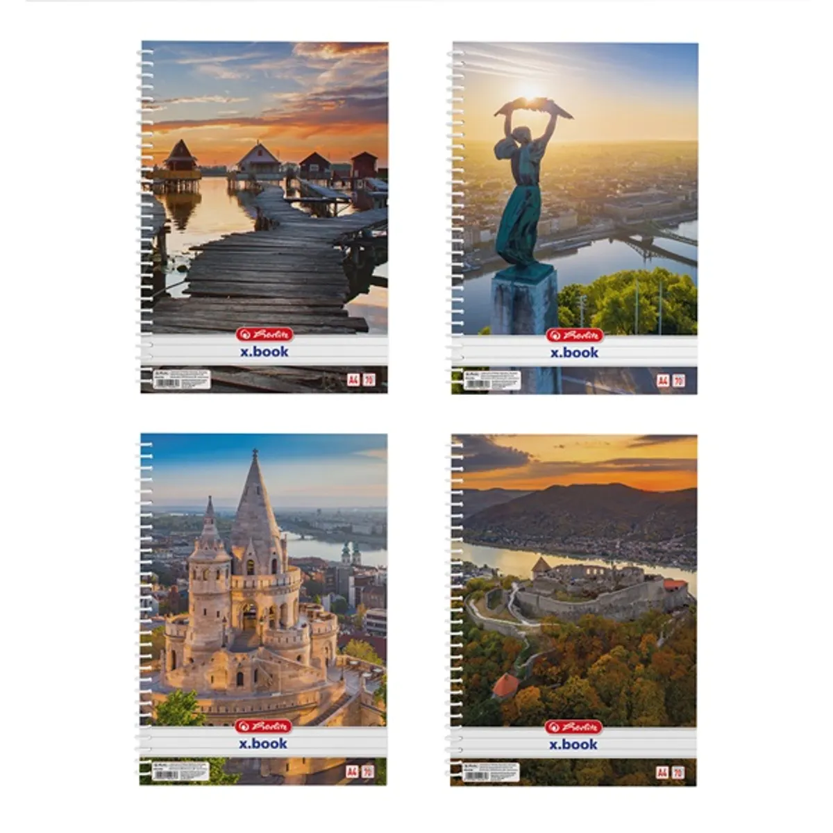 Herlitz City A4 70lapos vonalas spirálfüzet #1