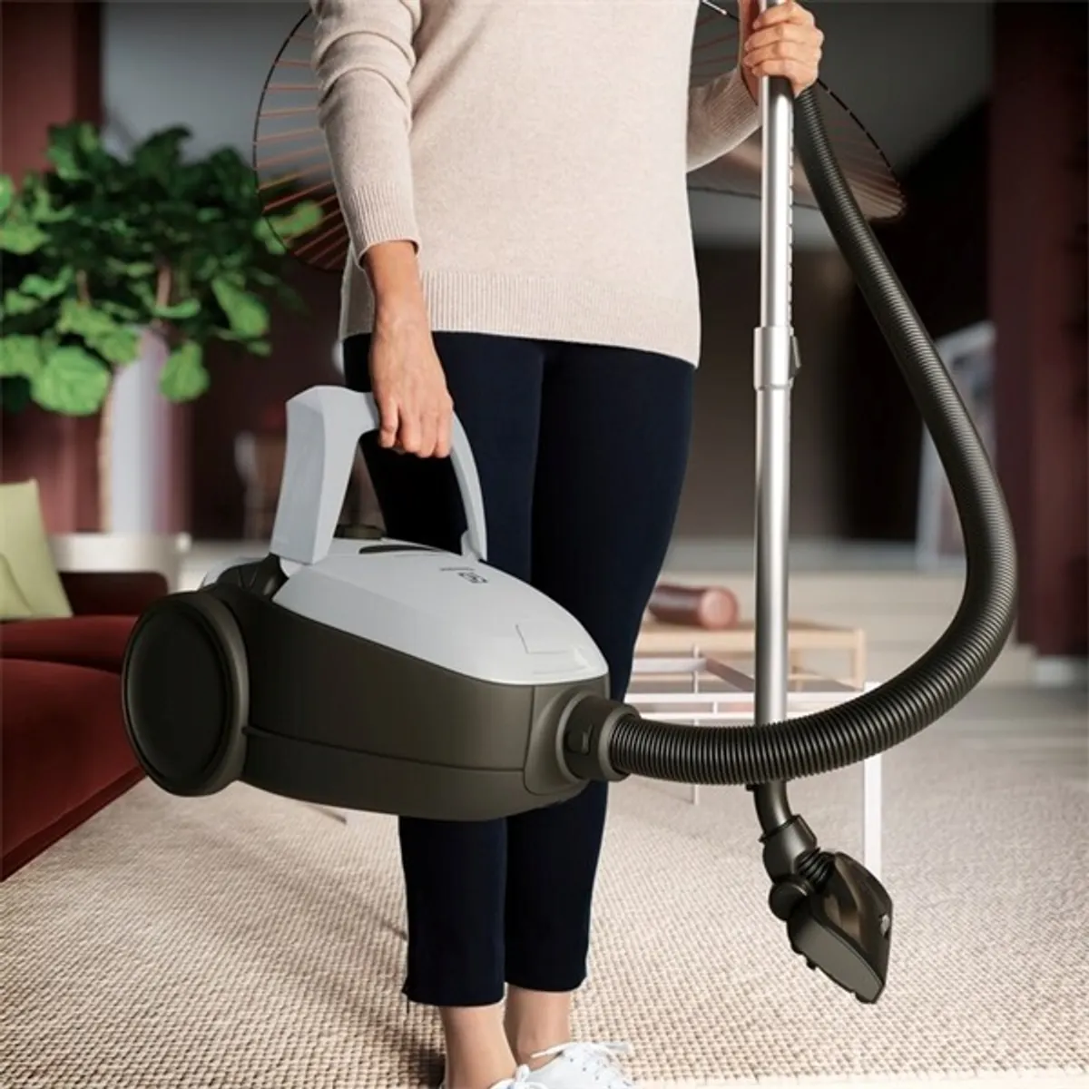 Electrolux PD82-4MG szürke csendes porzsákos porszívó #5