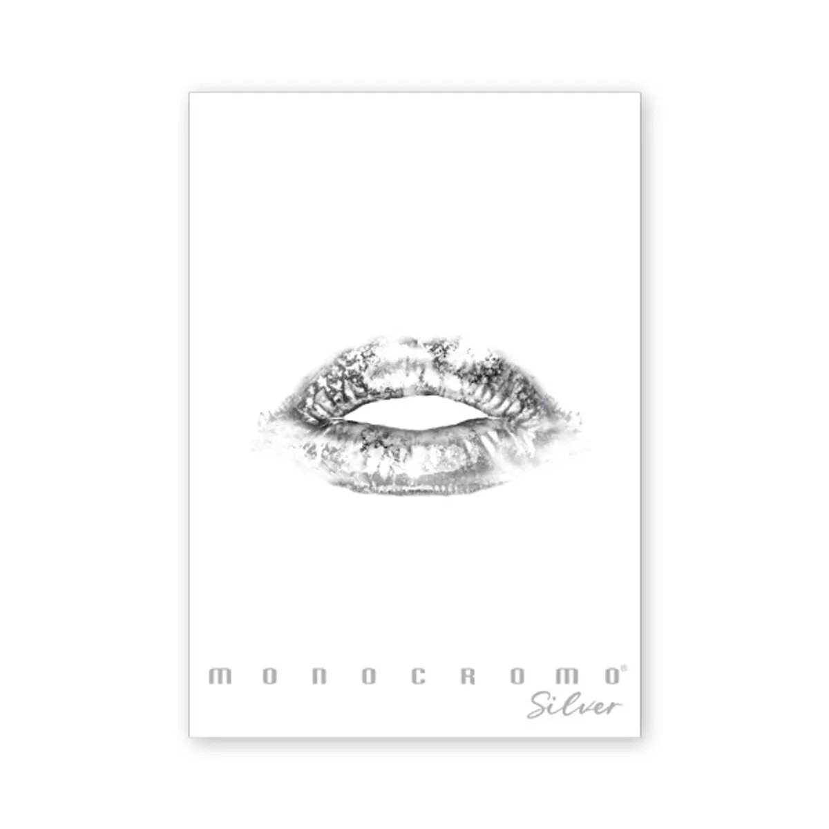 Pigna Monocromo Silver A4 38 lap, tűzött, kockás füzet #3