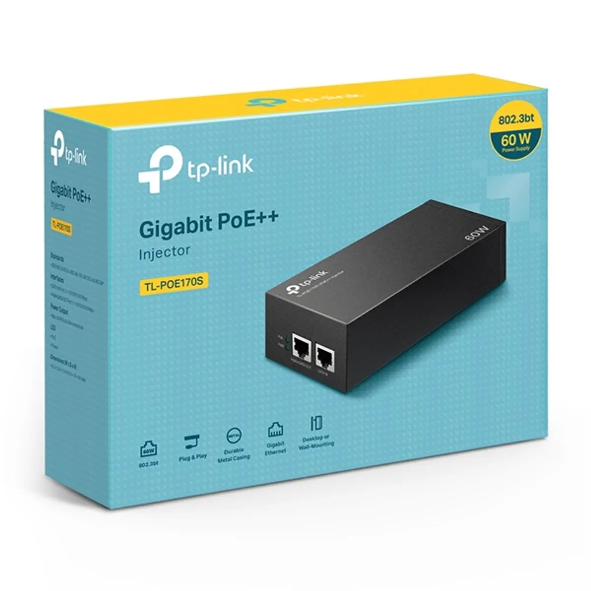 TP-Link TL-POE170S 802.3af/at Gigabit PoE++ Injektor #8