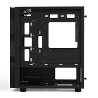 Zalman T4 PLUS Black fekete (táp nélküli) ablakos mATX ház #5