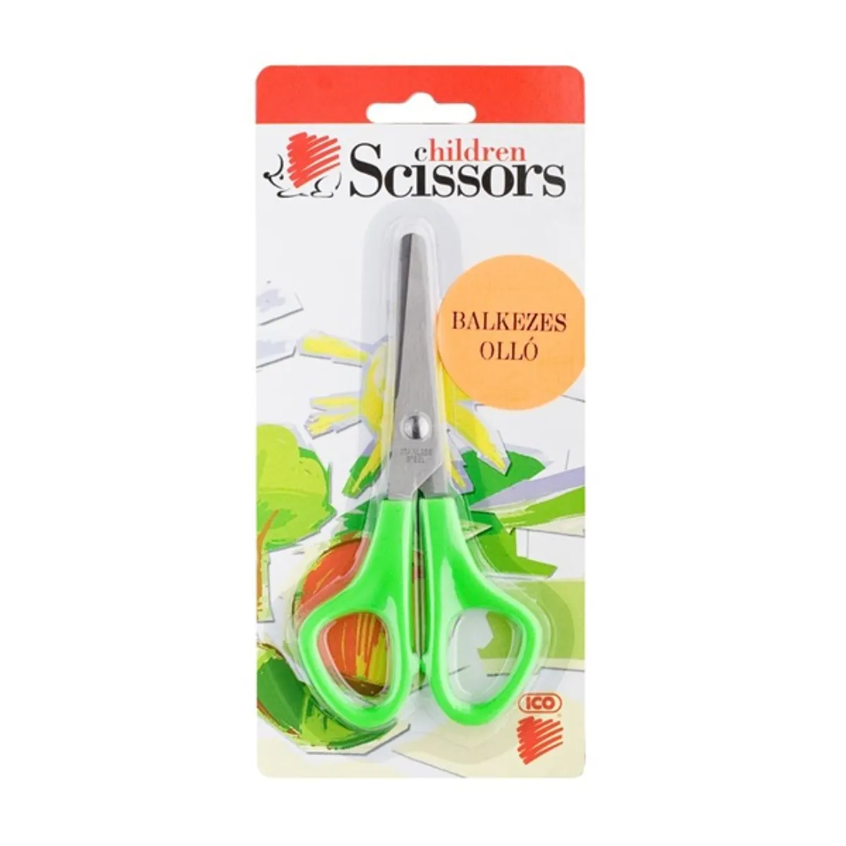 ICO Süni BL balkezes iskolai olló #3