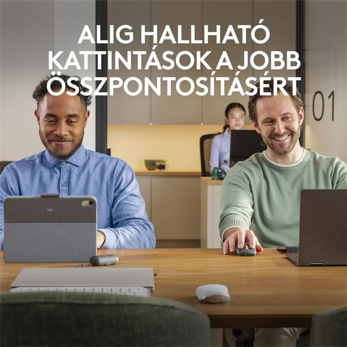 Logitech MX Anywhere 3S vezeték nélküli rózsaszín egér #5