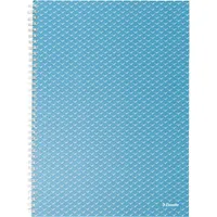 Esselte ColourBreeze A4 vonalas kék spirálfüzet