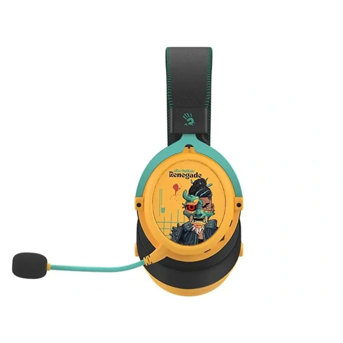 A4-Tech Bloody MR595 Renegade Sunset vezeték nélküli fekete-sárga gamer headset #3