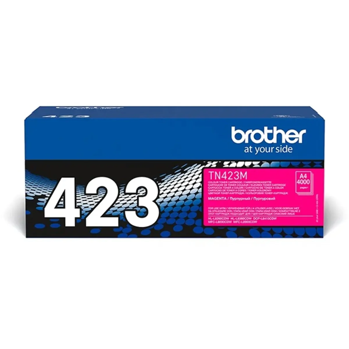 Brother TN423M 4000 oldalas magenta toner #1