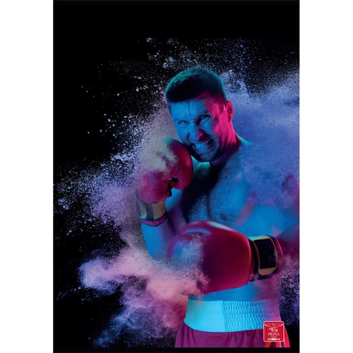 Pigna Ready For Sport A4 tűzött 42 lapos kockás füzet #7