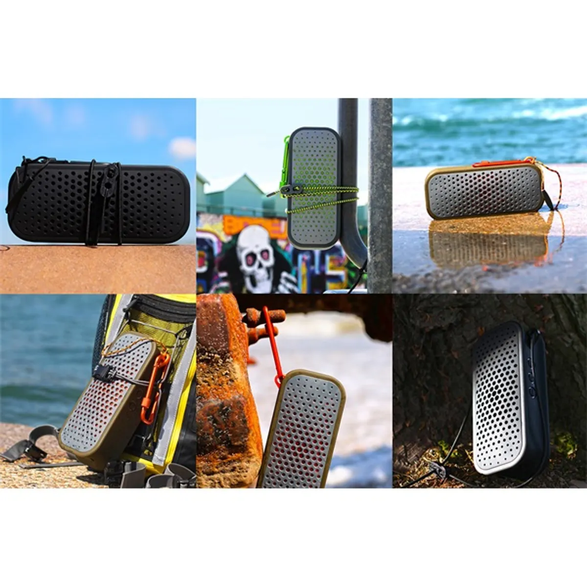 Boompods Blockblaster fekete bluetooth hangszóró #3