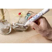 Zebra Mckie Extra Fine fehér kétvégű lakkmarker #3