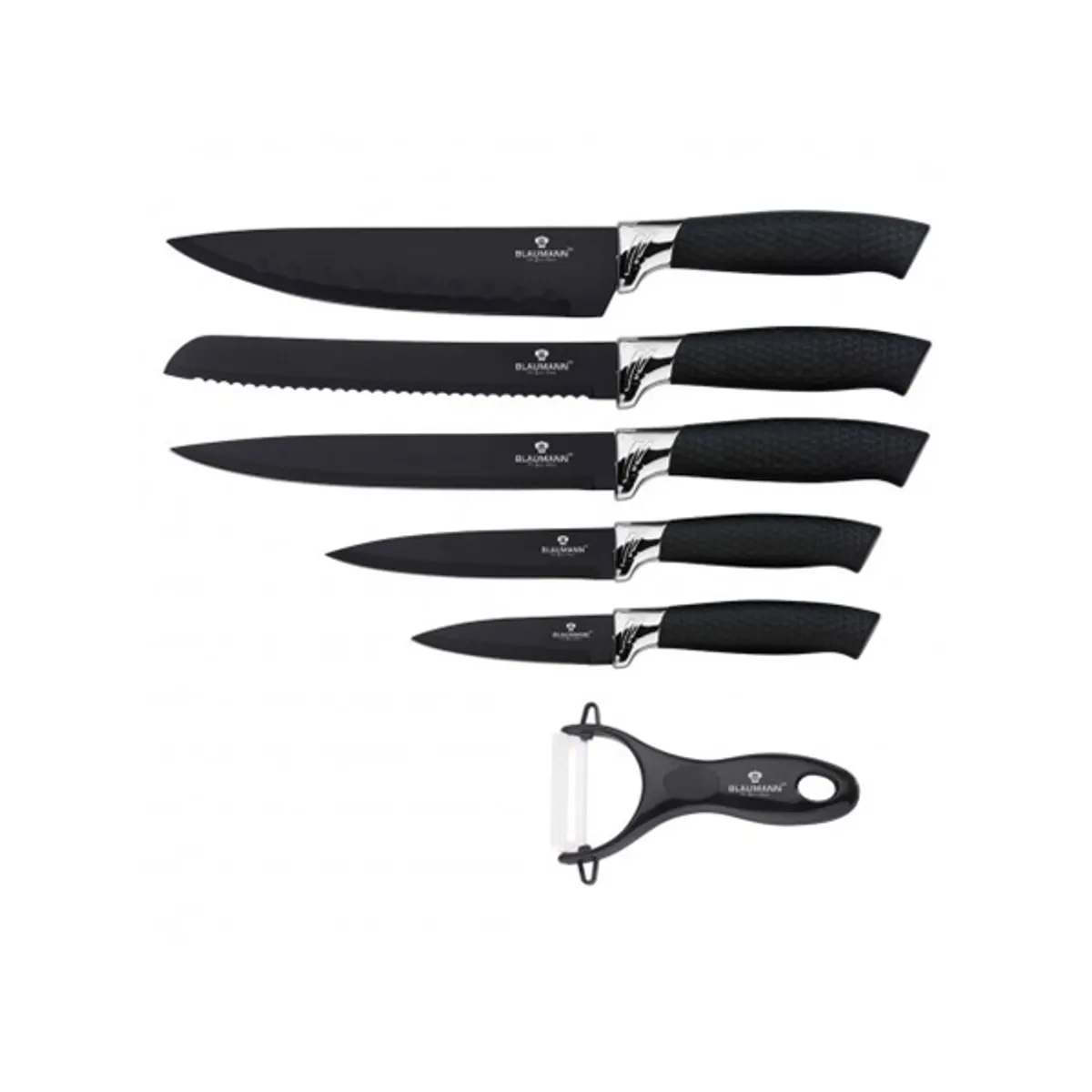 Blaumann BL-5121 fekete 6 részes késkészlet #1