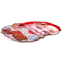 Iris 3D Mikulás mintás/28x37cm karton dekoráció #2