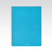 Fabriano Ecoqua A4 70lapos türkiz kockás spirálfüzet