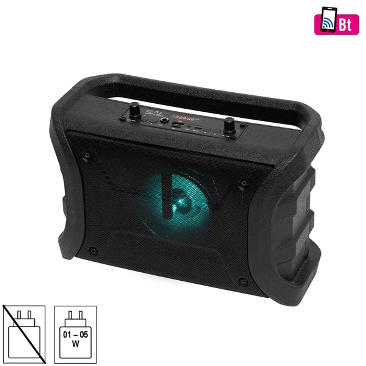 SAL BTWORKY USB/microSD/AUX/FM munka és szabadidő hangszóró #1