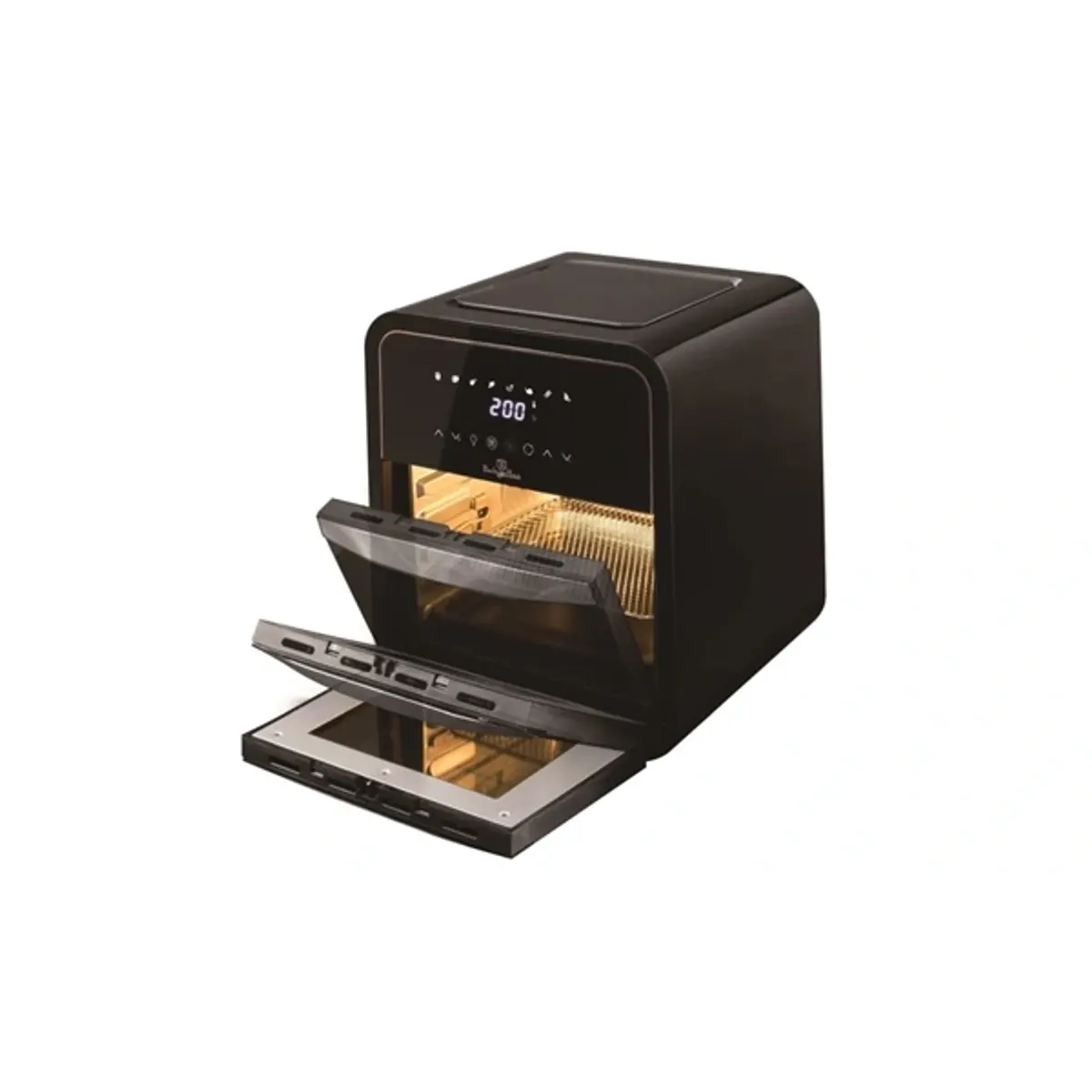 Berlinger Haus BH/9549 fekete- rózsaarany 12 L forrólevegős sütő #5