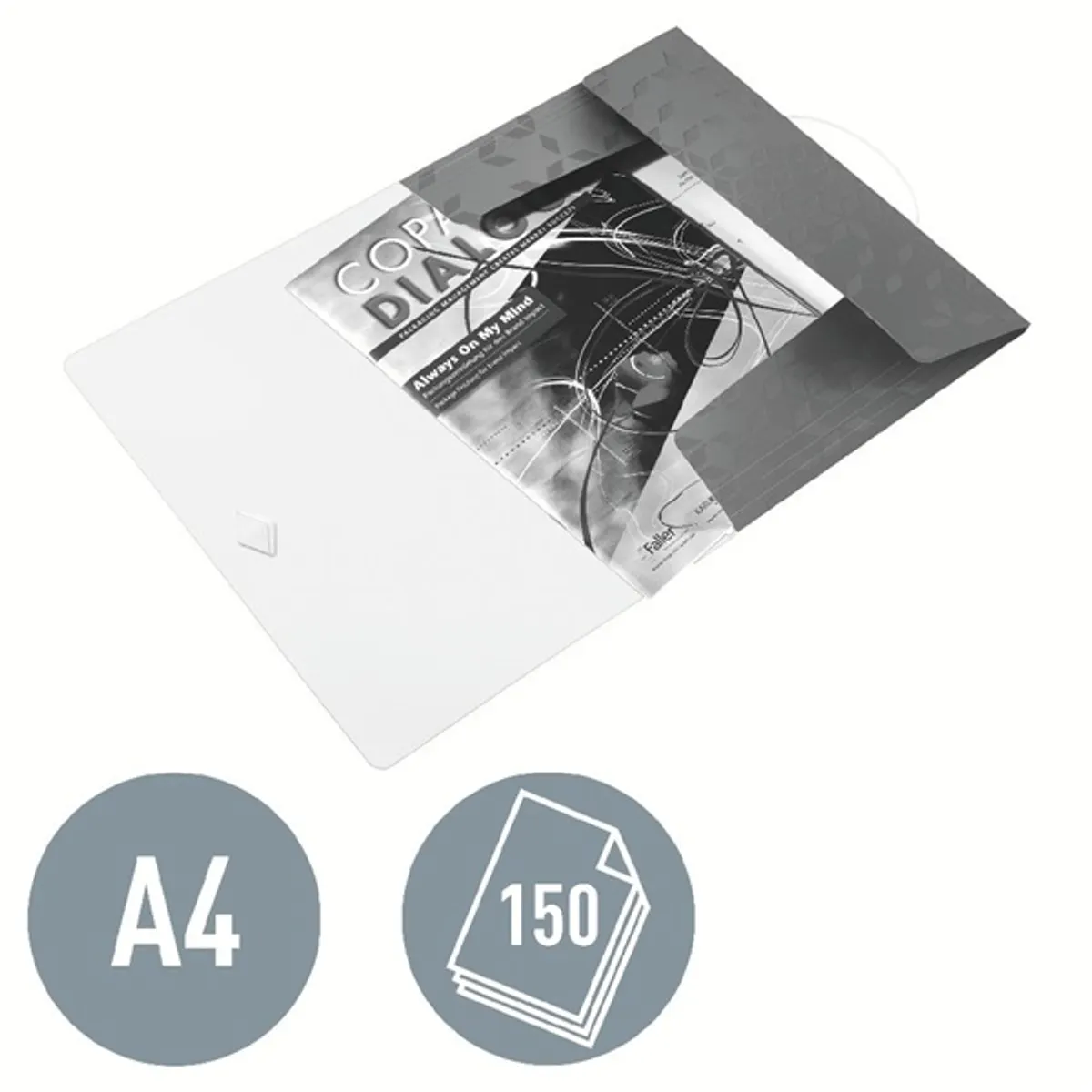 Leitz WOW A4 pp piros gumis mappa #4