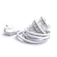 TOO GPS-200-1W IP20, 1x 2P+F, USB-A, fehér asztalba süllyeszthető elosztó #2