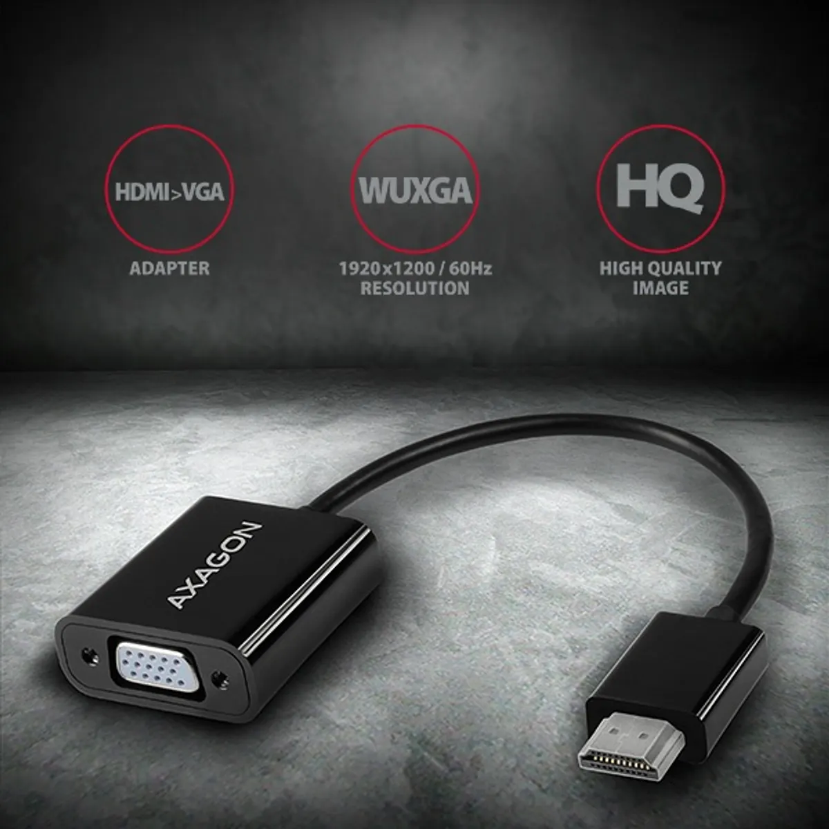 Axagon RVH-VGN HDMI - VGA adapter #2