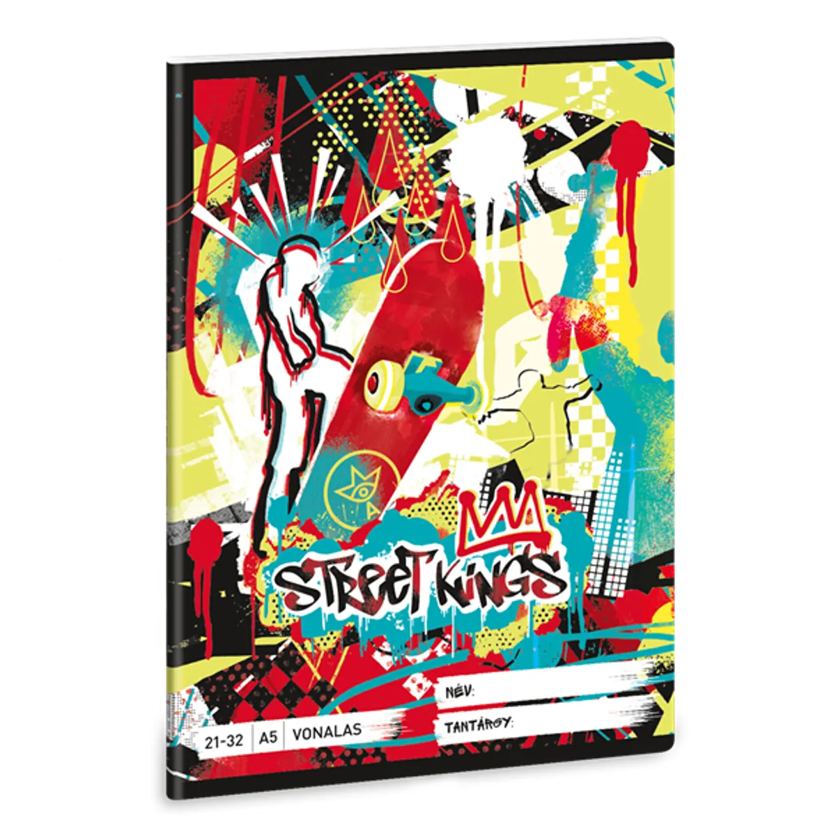 Ars Una Street Kings 24 (5357) A5 21-32 vonalas füzet #1