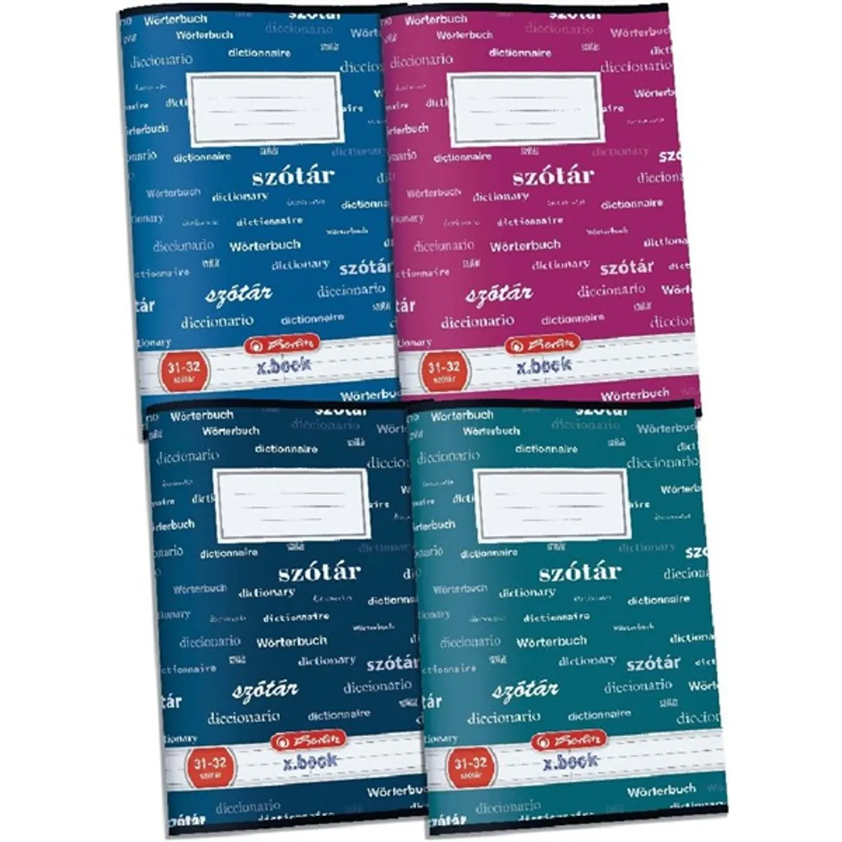 Herlitz Design A5 31-32 szótárfüzet #1