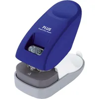 Plus Japan asztali kapocsmentes kék tüző- és lyukasztógép
