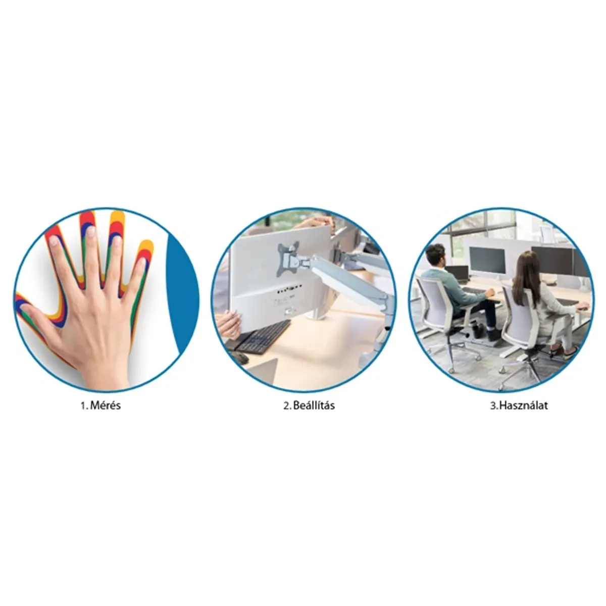 Kensington ACCO56146 SmartFit Solemate Plus dönthető lábtámasz #8