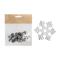 Iris fa hópihe 12db fehér 4*4 cm #1