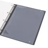 Verde A4 4 gyűrűs 3x30 vegyes lappal sárga gyűrűs mappa #7