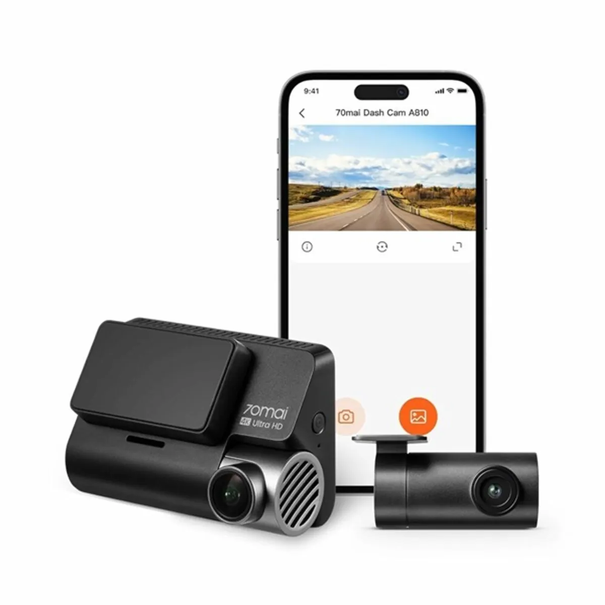 70mai Dash Cam 4K A810 + RC12 SET menetrögzítő kamera #5