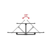 Meliconi Flatstyle FR400 (Fastblock) 40"-65" VESA 400x400 karos dönthető, forgatható fali konzol #3