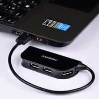 Axagon HUE-X4B 4 portos USB2.0 fekete HUB #3