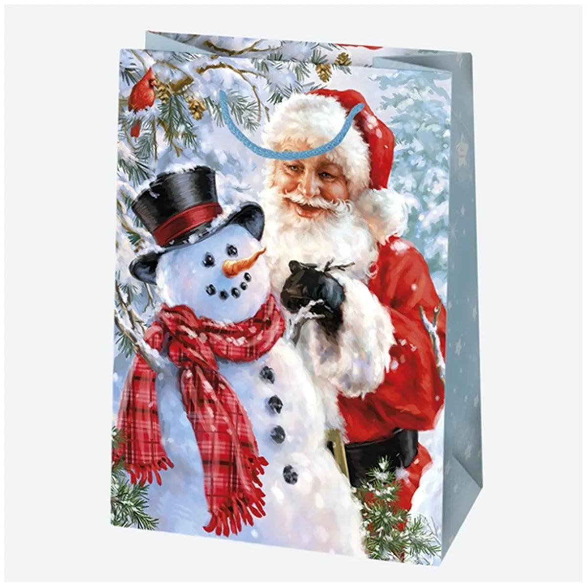 IRIS Karácsonyi ajándéktasak, 230x320x110 mm, különböző színekben és mintával #1