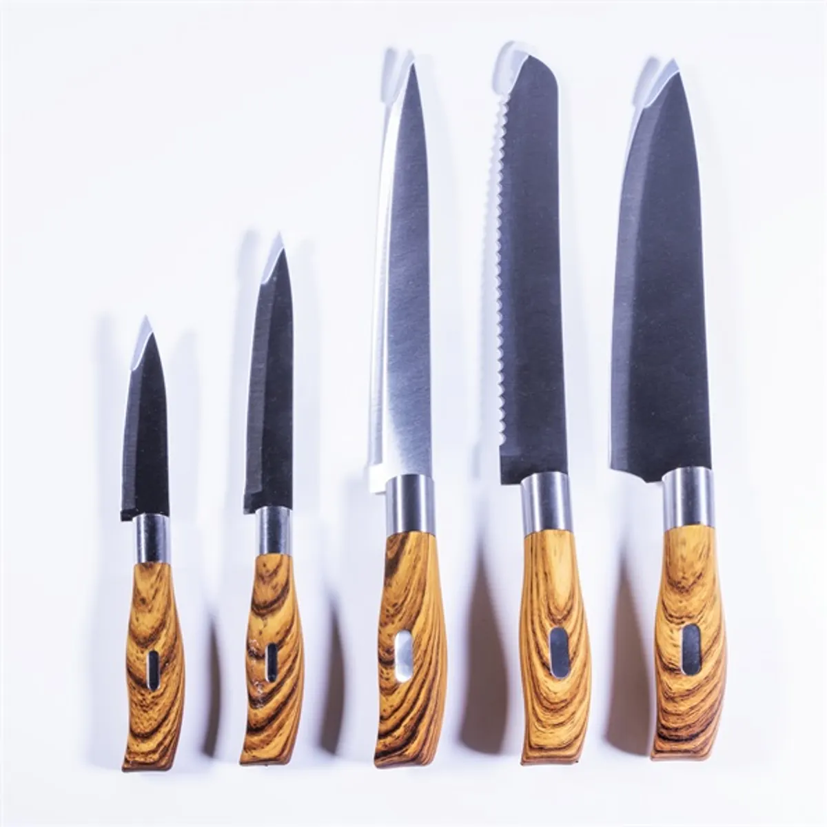 TOO KT-392 fa nyéllel 5 darabos késkészlet #2