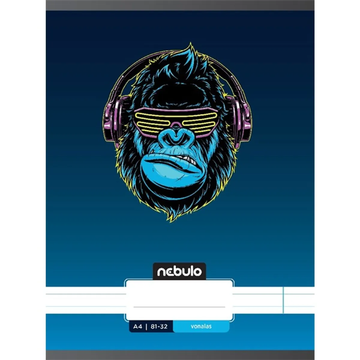 Nebulo Xtreme A4 81-32 tűzött vonalas füzet #8
