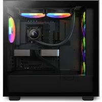 NZXT Kraken 280 280mm 2x140mm AIO RGB fekete vízhűtéses processzor hűtő #5