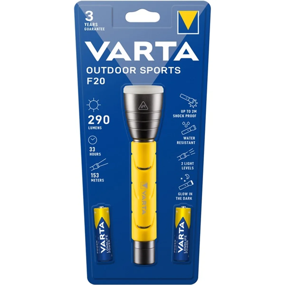 Varta 18628101421 Outdoor Sports F20 elemlámpa #5