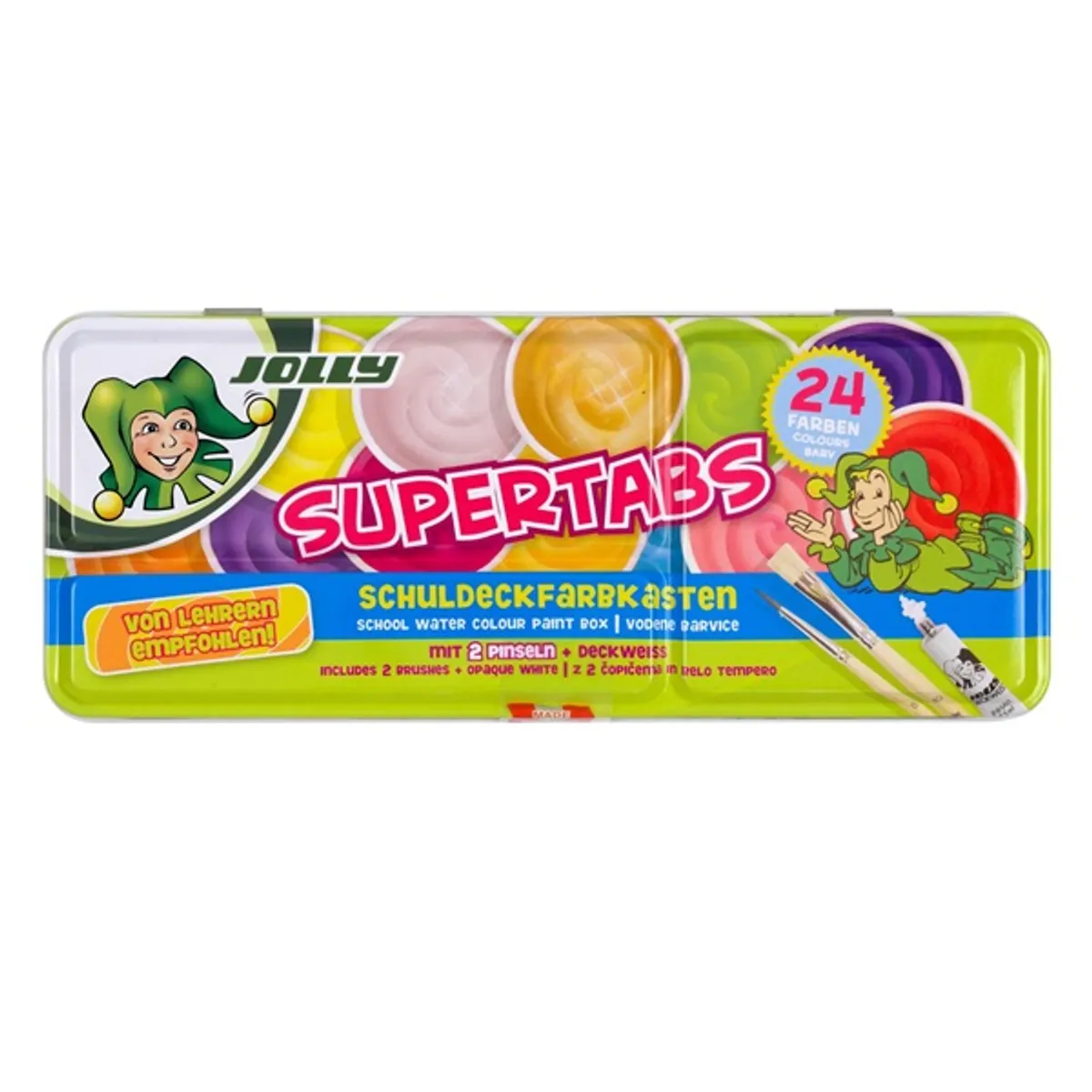 Jolly Supertabs 24 darabos vízfesték készlet #1